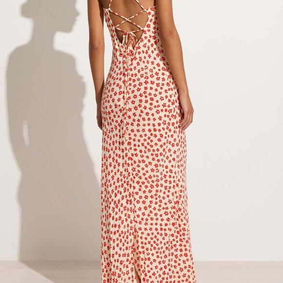 Faithfull the Brand Lusia Maxi Dress | Size L (US 8) - Picture 1 of 4